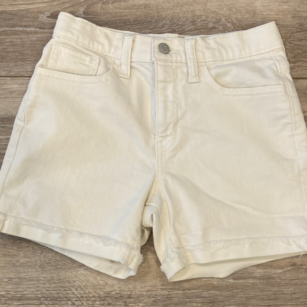 Old Navy White Denim Jean Shorts